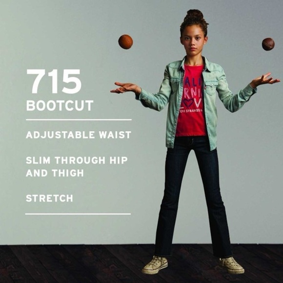 NWT Levi’s Girls Plus Bootcut Jean - 10.5 Regular - Picture 13 of 13